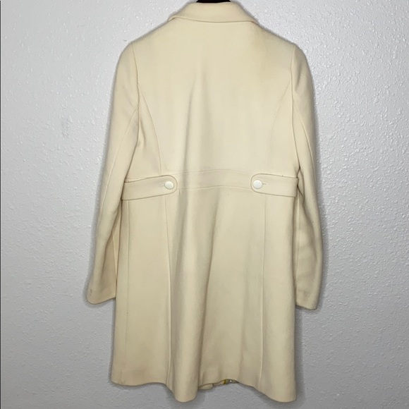 J. Crew Jackets & Coats Jcrew Winter White Pea Coat Poshmark